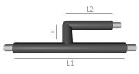 P - odbočka (paralelní)  